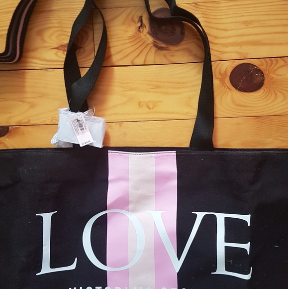 NWT Victoria Secret Beach Bag - Picture 2 of 3